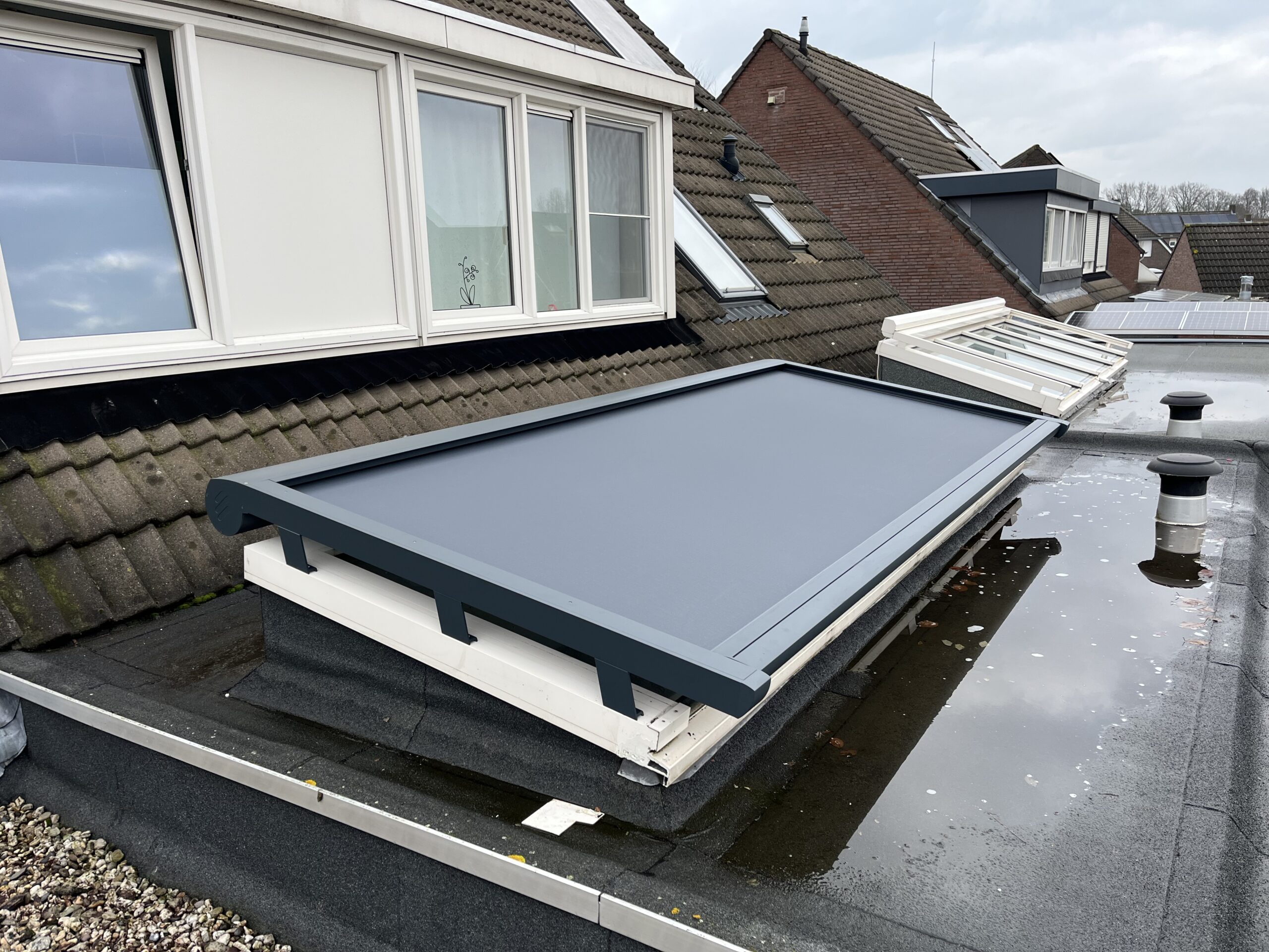 Unieke verandazonwering in Horst